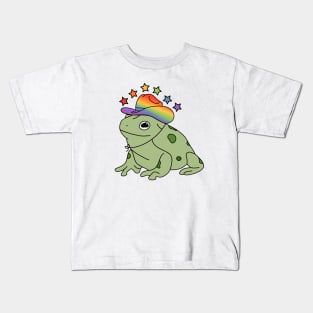 Rainbow Frog Kids T-Shirt